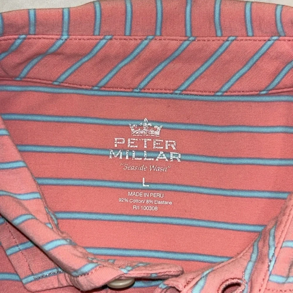 Peter Millar Seaside Wash Performance Golf Polo - Picture 2 of 6